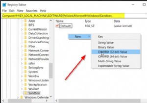 Cách tắt Kết nối mạng trong Windows Sandbox trong Windows 10 