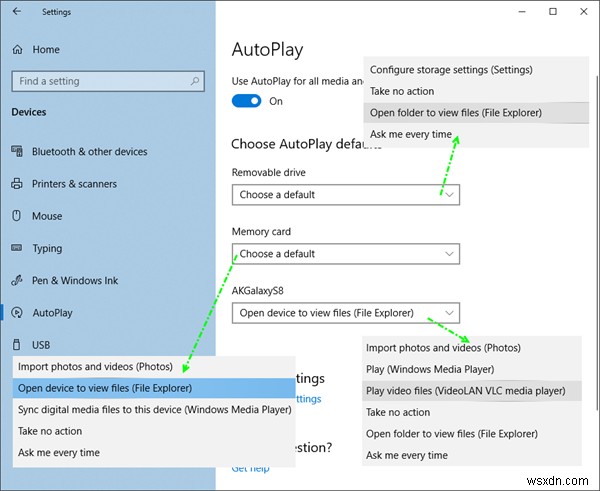 Cách bật, cấu hình và đặt mặc định AutoPlay trong Windows 11/10 