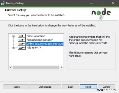 Cách thiết lập môi trường phát triển Node.js trên máy tính Windows 