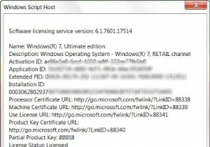 Xem Trạng thái Cấp phép và ID Kích hoạt của Hệ điều hành Windows của bạn với slmgr.vbs 