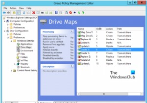 Cách ánh xạ Drive bằng Tùy chọn chính sách nhóm trên Windows 11/10 