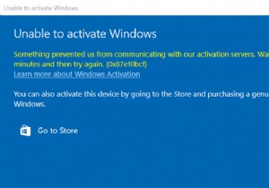 Lỗi kích hoạt Windows 0x87e10bcf, 0x87e10bc6 hoặc 0x803f7008 