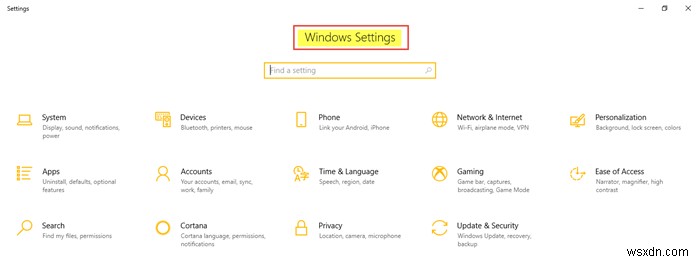 Cách mở và sử dụng Cài đặt Windows 10 