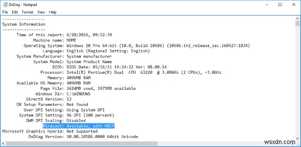 Miracast dành cho Windows 11/10:Cách thiết lập và kiểm tra hỗ trợ 