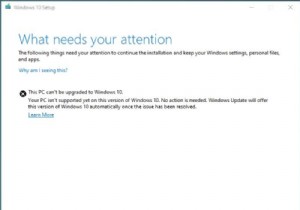 Không thể nâng cấp PC này lên Windows 10 do các vấn đề về Không gian lưu trữ chẵn lẻ 