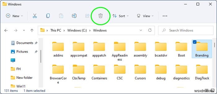 Cách xóa tệp và thư mục trong Windows 11/10 