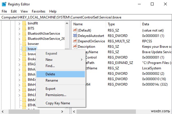 Cách xóa dịch vụ bằng Registry hoặc Command-line trong Windows 11/10 