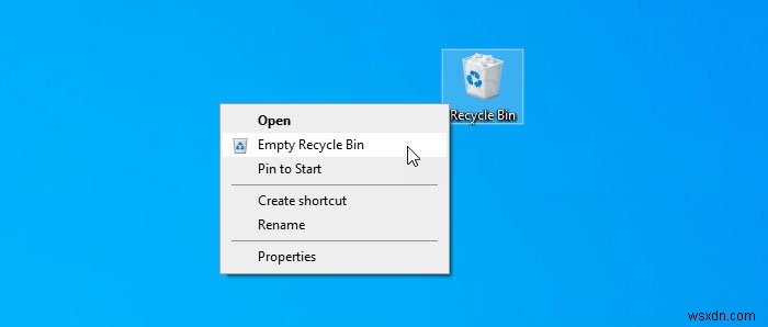 Cách dọn sạch Thùng rác trong Windows 11/10 theo 6 cách khác nhau 