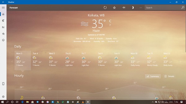 Cách gỡ cài đặt Ứng dụng thời tiết trong Windows 11/10 