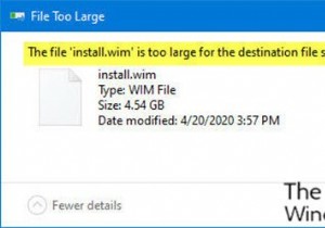 Cách sửa lỗi tệp install.wim của Windows 10 quá lớn đối với ổ đĩa flash USB 