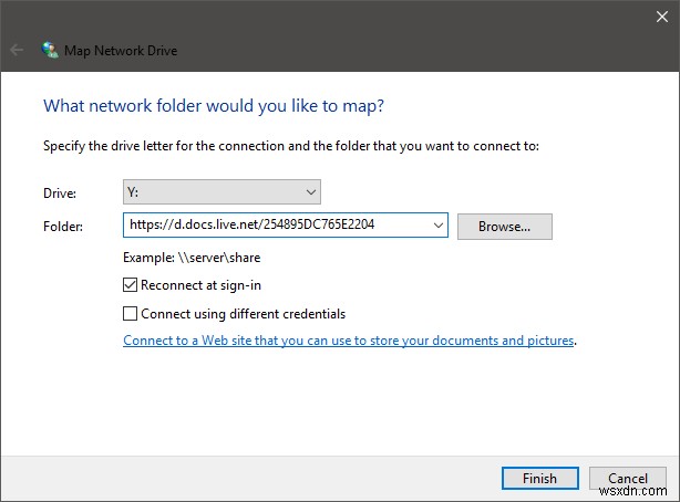 Cách ánh xạ OneDrive dưới dạng Ổ đĩa mạng trong Windows 11/10 