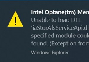 Khắc phục lỗi ghim bộ nhớ Intel Optane sau khi nâng cấp Windows 