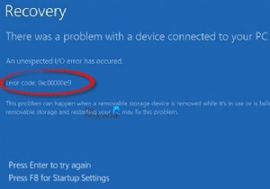 Sửa lỗi 0xc00000e9 trong Windows 11/10 