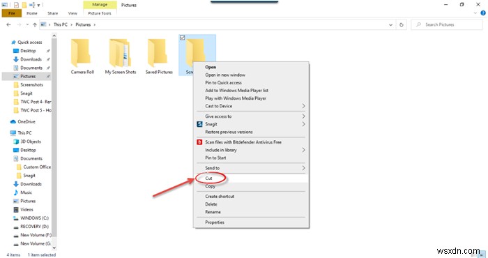 Cách di chuyển tệp và thư mục trong Windows 11/10 