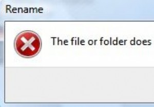 Tệp hoặc Thư mục không tồn tại, Không thể di chuyển hoặc đổi tên trong Windows 10 