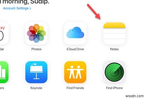 Cách xem và truy cập iCloud Notes trên Windows 10 