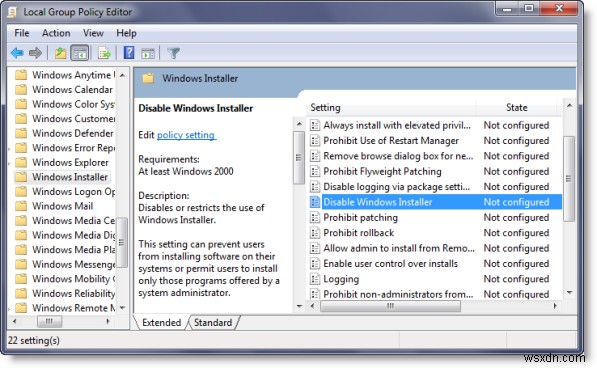 Cách chặn người dùng cài đặt hoặc chạy chương trình trong Windows 11/10 