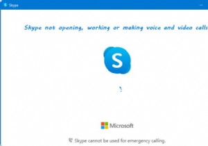 Skype không mở, làm việc hoặc thực hiện cuộc gọi thoại và video trong Windows 11/10 