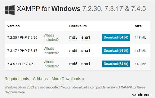 Cách cài đặt và cấu hình XAMPP trên Windows 11/10 