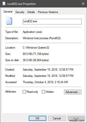 Quá trình rundll32.exe là gì? Nó có phải là virus không? 