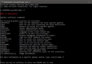 Lệnh WMI trên Windows 11/10 
