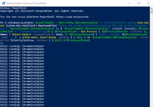 Cách cài đặt Google Chrome bằng Windows PowerShell 