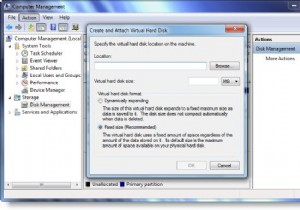 Cách tạo đĩa cứng ảo trên Windows 11/10 