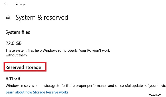 Lệnh DISM để Tắt hoặc Bật Bộ nhớ Dự trữ trong Windows 11/10 
