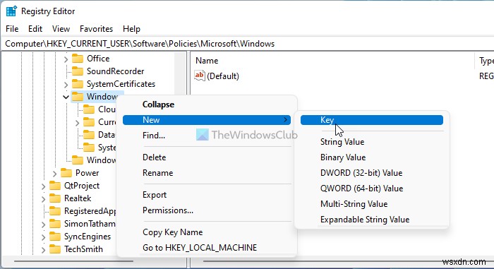 Tắt hiển thị các mục tìm kiếm gần đây trong File Explorer của Windows 11/10 