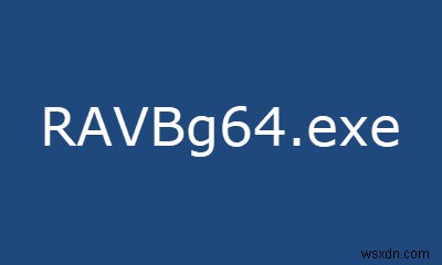 RAVBg64.exe là gì và tại sao nó muốn sử dụng Skype? 