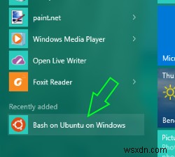 Cách chạy Bash trên Ubuntu trên Windows 11/10 