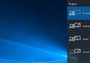 Windows tự động hoàn nguyên Màn hình thứ hai hoặc Chế độ máy chiếu thành Lựa chọn hoạt động cuối cùng 