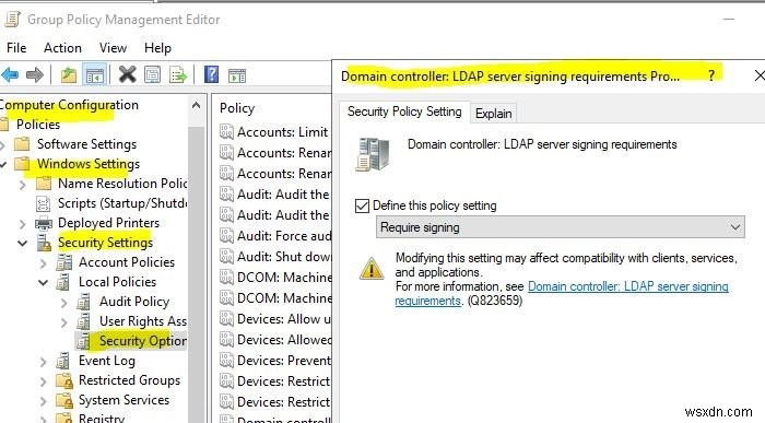 Cách bật tính năng đăng nhập LDAP trong Windows Server &Máy khách 