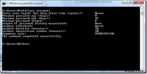 Cách tùy chỉnh Chính sách mật khẩu trong Windows 11/10 