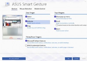 Khắc phục ASUS Smart Gesture không hoạt động trên Windows 10 