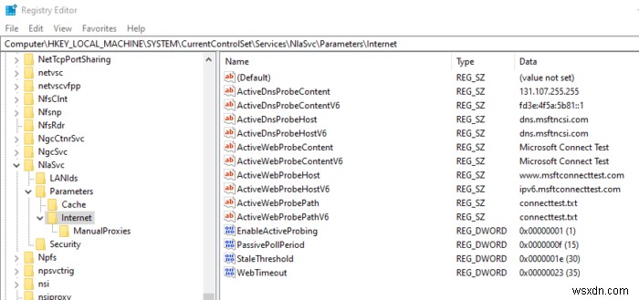 Cách loại bỏ lỗi chuyển hướng msftconnecttest 