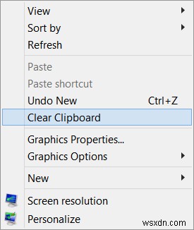 Cách xóa Clipboard bằng Lối tắt, CMD hoặc Menu ngữ cảnh trong Windows 10 