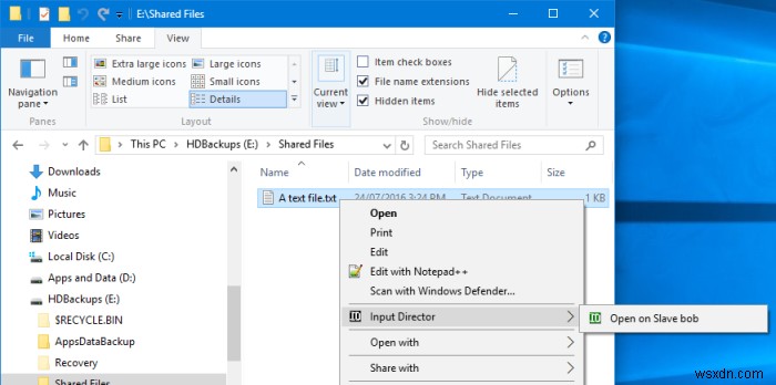 Cách sử dụng Input Director trên Windows 10 để sao chép tài liệu giữa các máy tính 