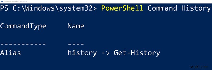 Cách xem Lịch sử lệnh PowerShell trên Windows 10 