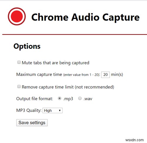 Cách chụp hoặc ghi âm thanh từ tab trình duyệt của Chrome hoặc Firefox trong Windows 10 