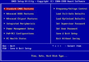 Thay đổi ngày lịch trong BIOS không hoạt động 