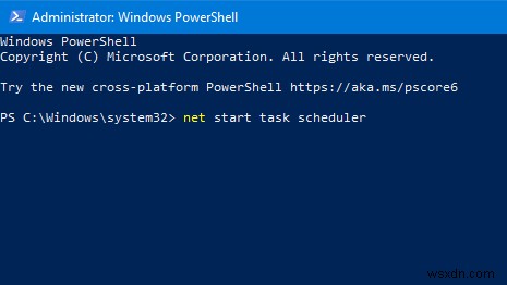 Bộ lập lịch tác vụ không chạy hoặc khởi động chương trình trong Windows 11/10 