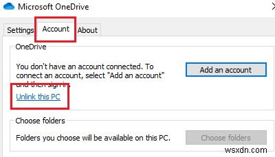 Sửa lỗi OneDrive 0x8004de34 trên Windows 11/10 