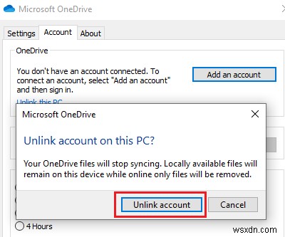 Sửa lỗi OneDrive 0x8004de34 trên Windows 11/10 