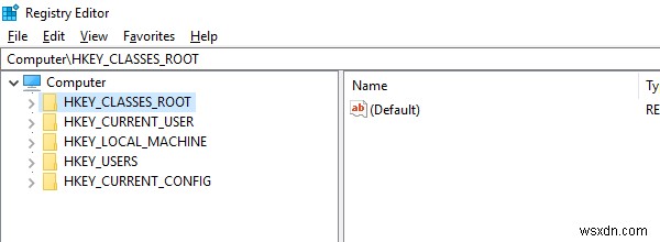 Cách tạo khóa đăng ký trong Windows 11/10 