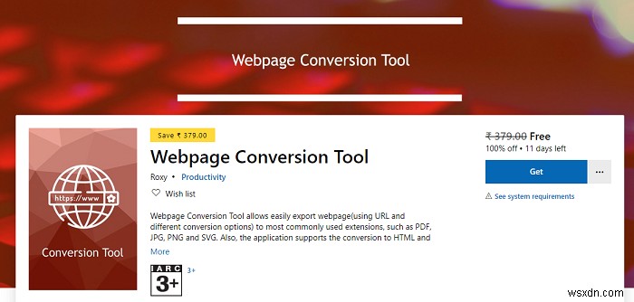 Công cụ chuyển đổi trang web cho phép bạn xuất Trang web, HTML sang tệp, tệp sang HTML 