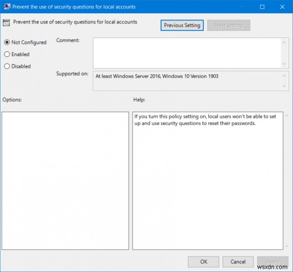 Cách bật hoặc tắt câu hỏi bảo mật trong Windows 11/10 bằng Registry hoặc Group Policy 