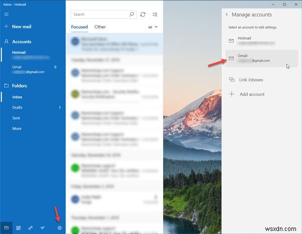 Cách xóa tài khoản Email khỏi ứng dụng Thư trong Windows 10 