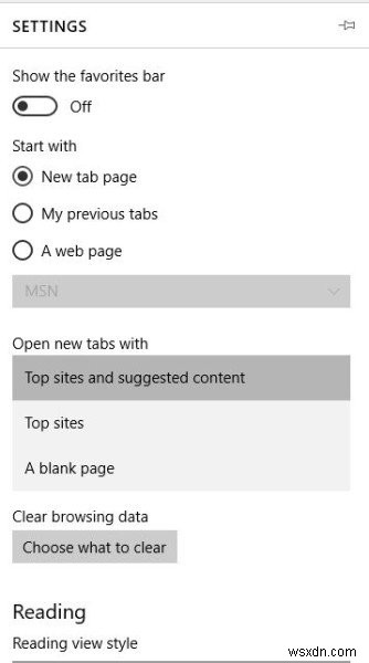 Cách tùy chỉnh Microsoft Edge Trang tab mới 