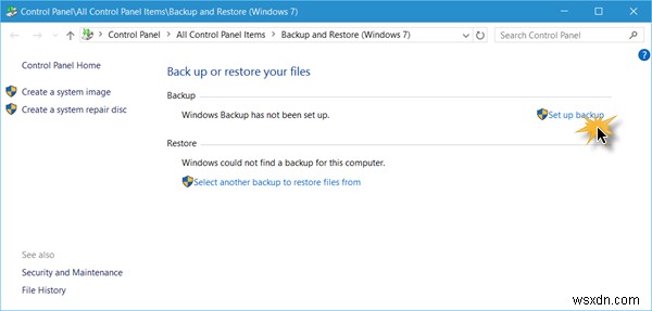 Cách sử dụng Công cụ sao lưu và khôi phục Windows trong Windows 11/10 